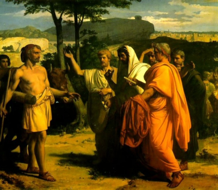 Cincinnatus being offered the dictatorship Alexandre Cabanel.JPG